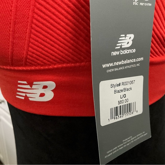 NWT Racerback Sports Bra Orange Workout Bra New Balance Sports Bra New With Tags - Picture 2 of 7